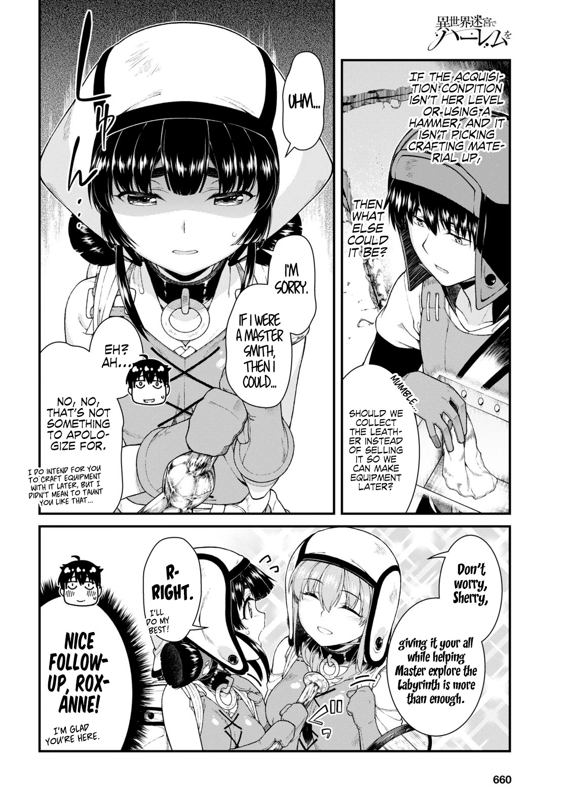 Isekai Meikyuu de Harem wo - Chapter 45 [photo 10] - MangaPorn