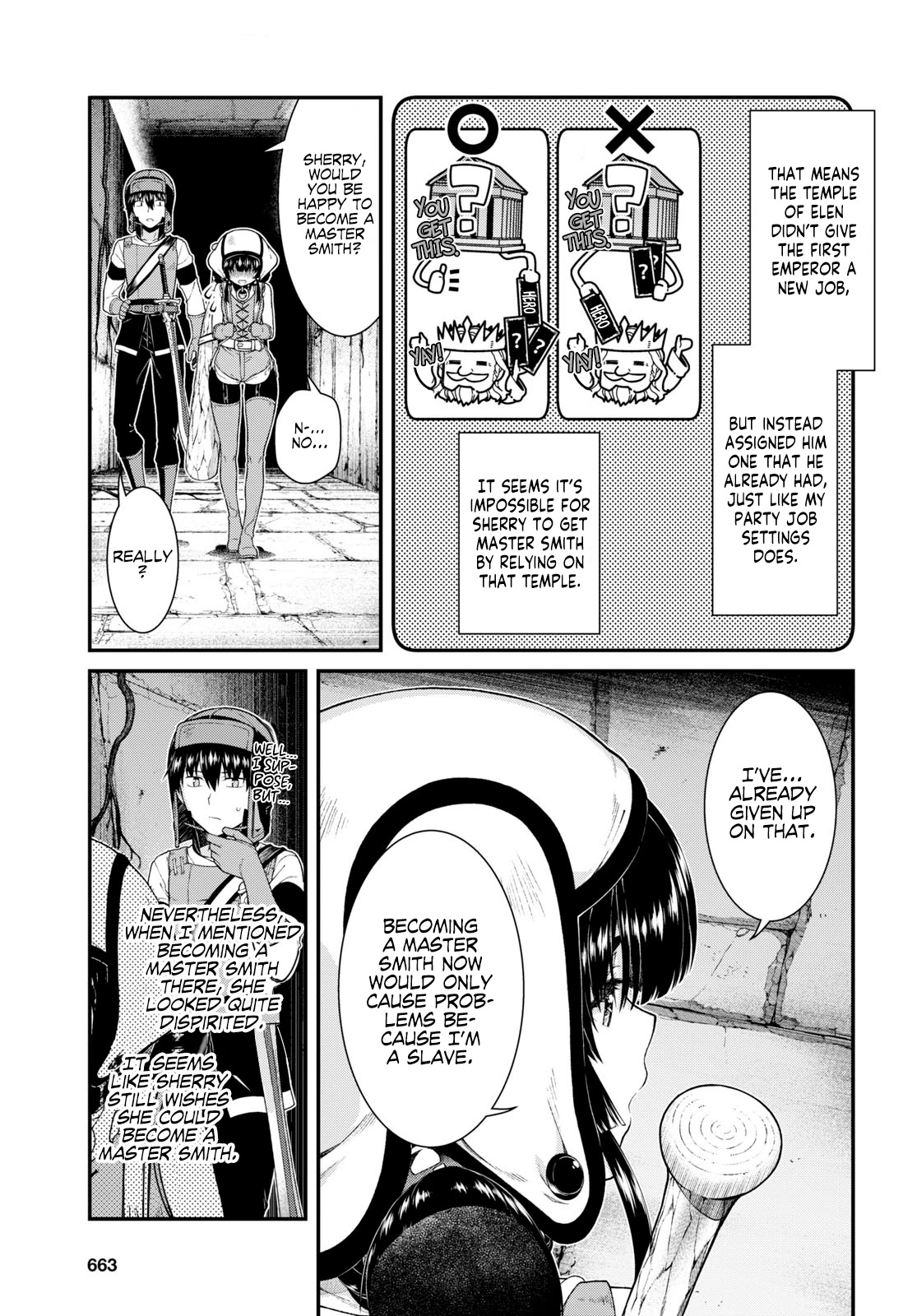 Isekai Meikyuu de Harem wo - Chapter 45 [photo 13] - MangaPorn