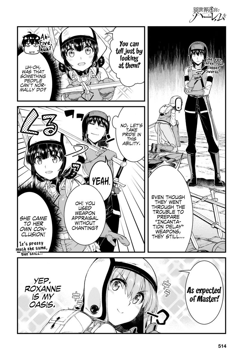 Isekai Meikyuu de Harem wo - Chapter 49 [photo 8] - MangaPorn