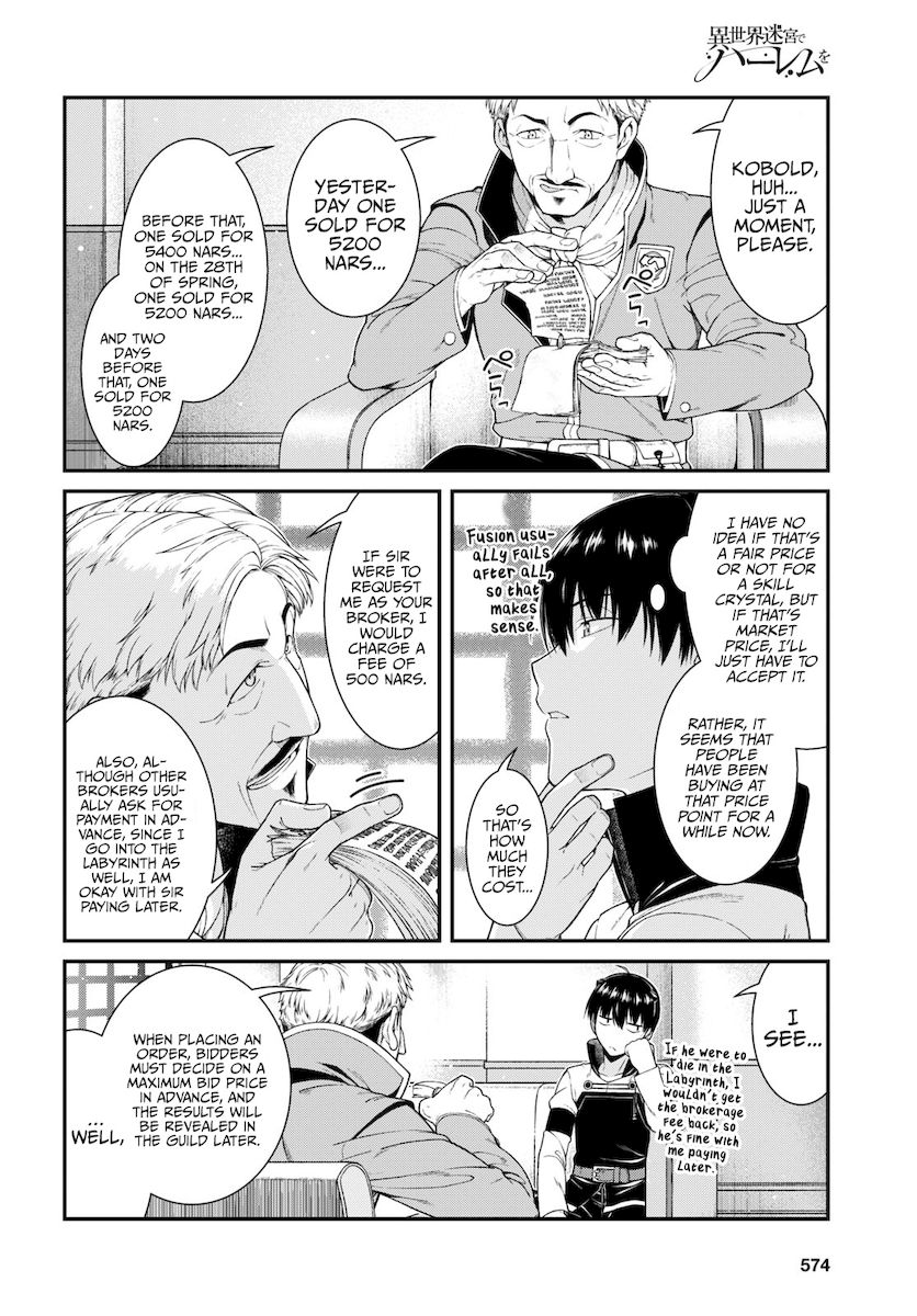 Isekai Meikyuu de Harem wo - Chapter 52 [photo 9] - MangaPorn