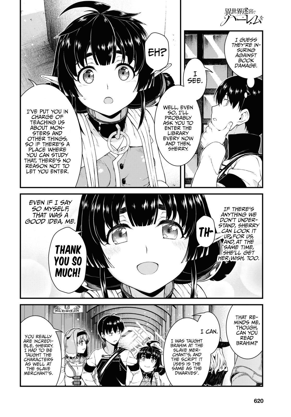 Isekai Meikyuu de Harem wo - Chapter 56 [photo 14] - MangaPorn