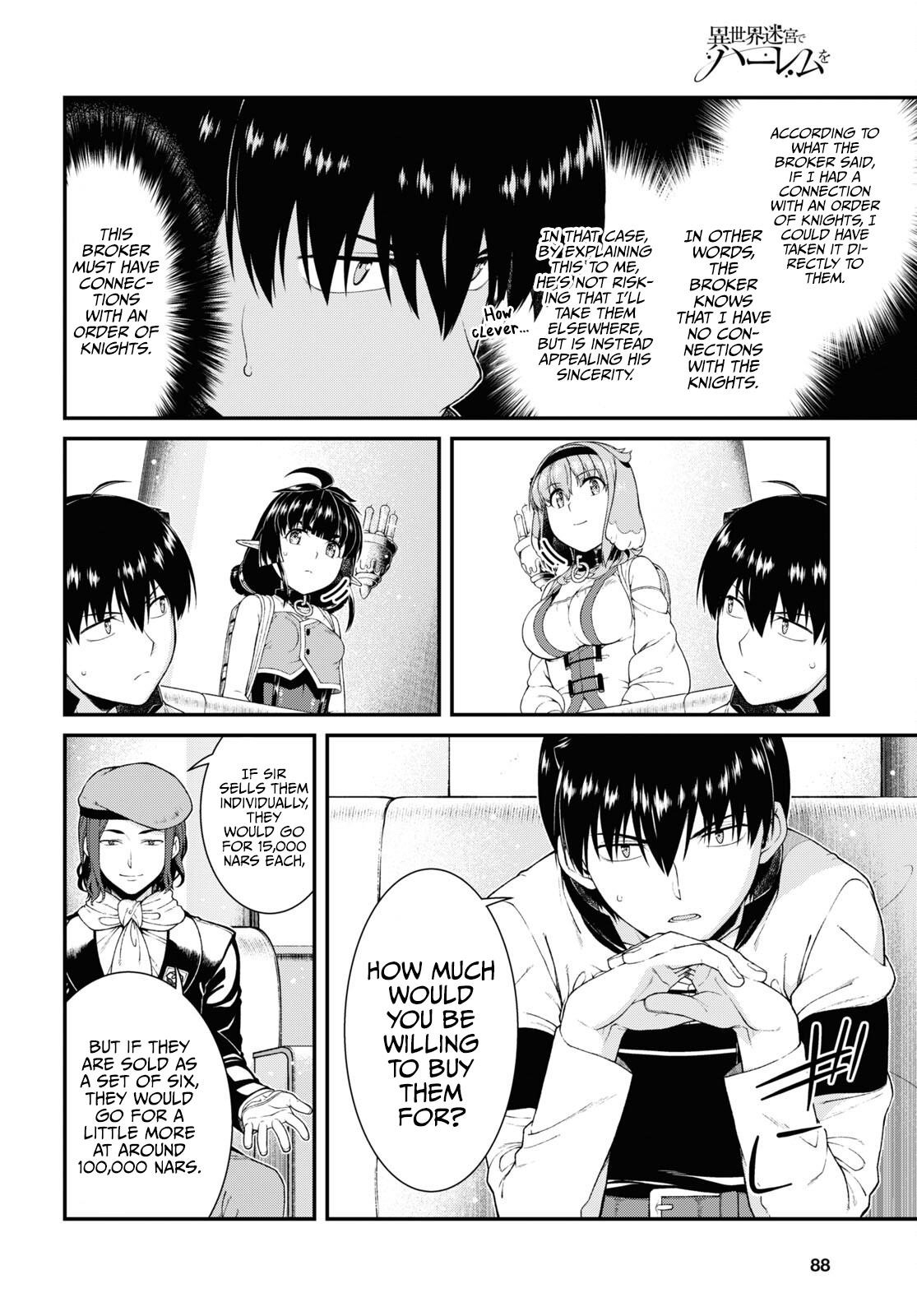 Isekai Meikyuu de Harem wo - Chapter 57 [photo 12] - MangaPorn