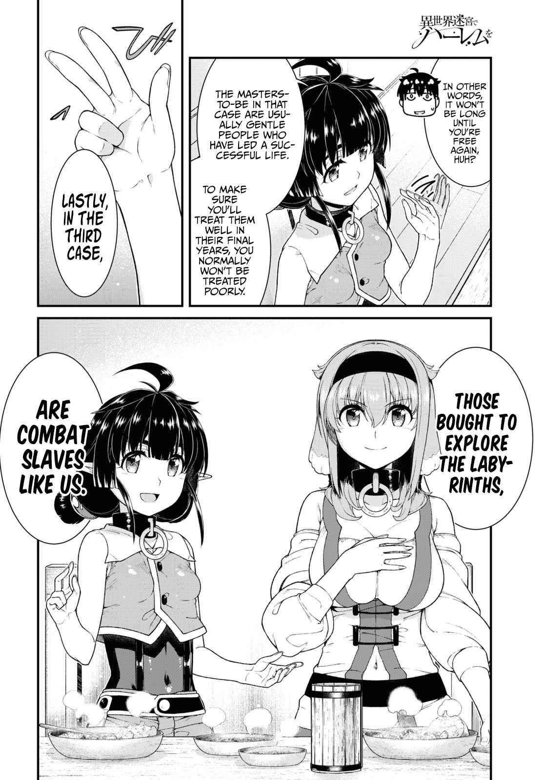 Isekai Meikyuu de Harem wo - Chapter 60 [photo 4] - MangaPorn