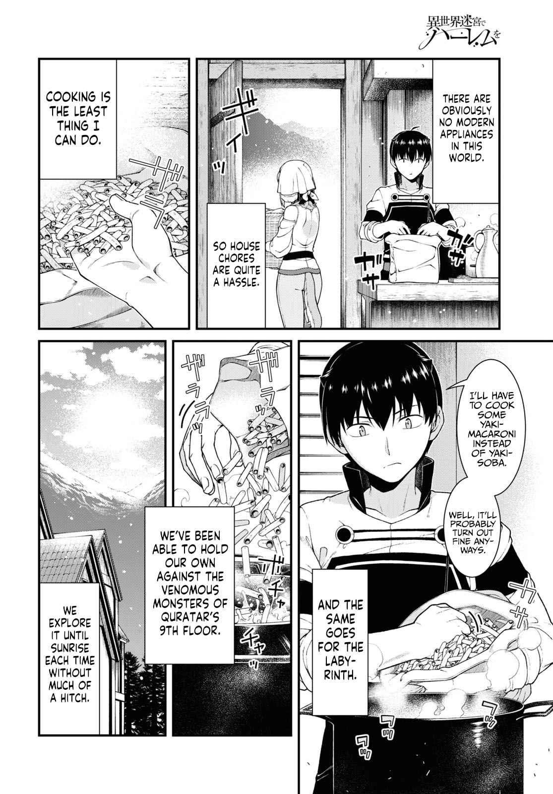 Isekai Meikyuu de Harem wo - Chapter 69 [photo 2] - MangaPorn