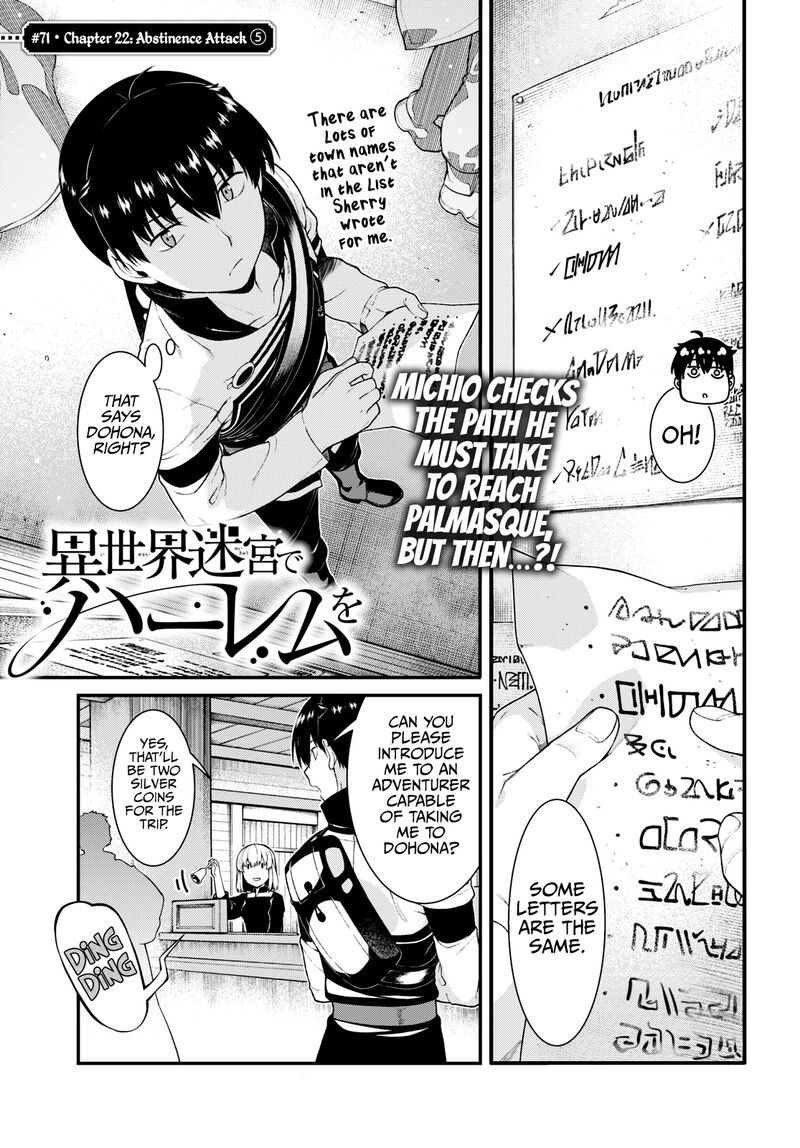 Isekai Meikyuu de Harem wo - Chapter 71 [photo 1] - MangaPorn