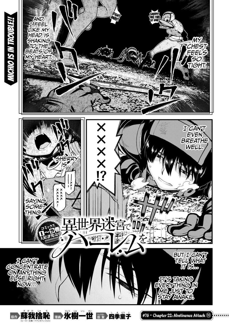 Isekai Meikyuu de Harem wo - Chapter 76 [photo 1] - MangaPorn
