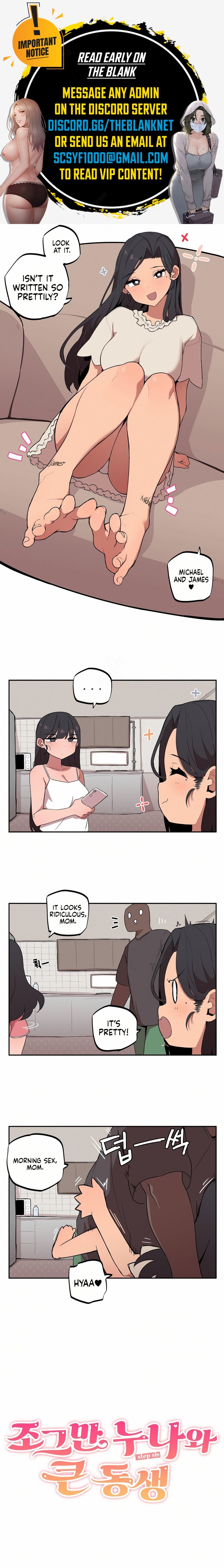 Noona and her BIG little Bro - Chapter 7 [photo 1] - MangaPorn