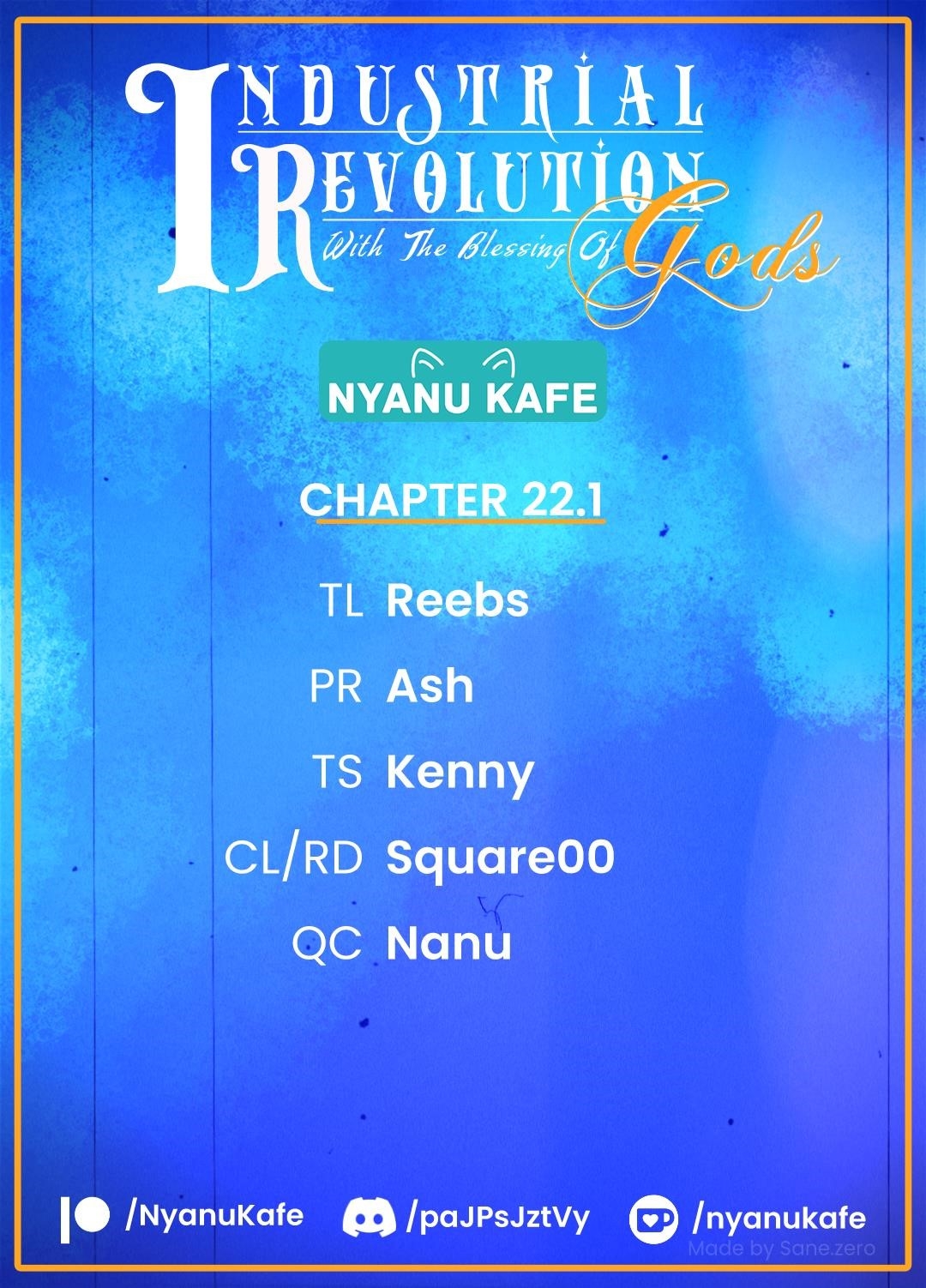 Revolution in production with the blessings of the gods – While living a leisurely, slow life in a corner of another world, somehow a diverse group of people gathered to form the strongest nation… - Chapter 22.1 [photo 1] - MangaPorn
