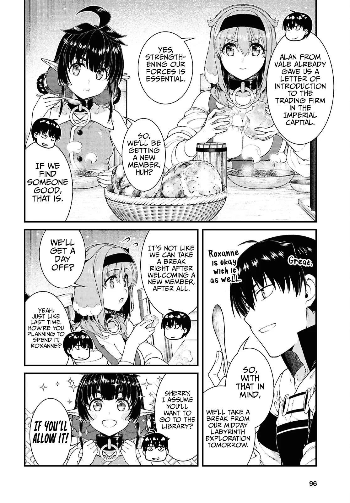Isekai Meikyuu de Harem wo - Chapter 98 [photo 11] - MangaPorn