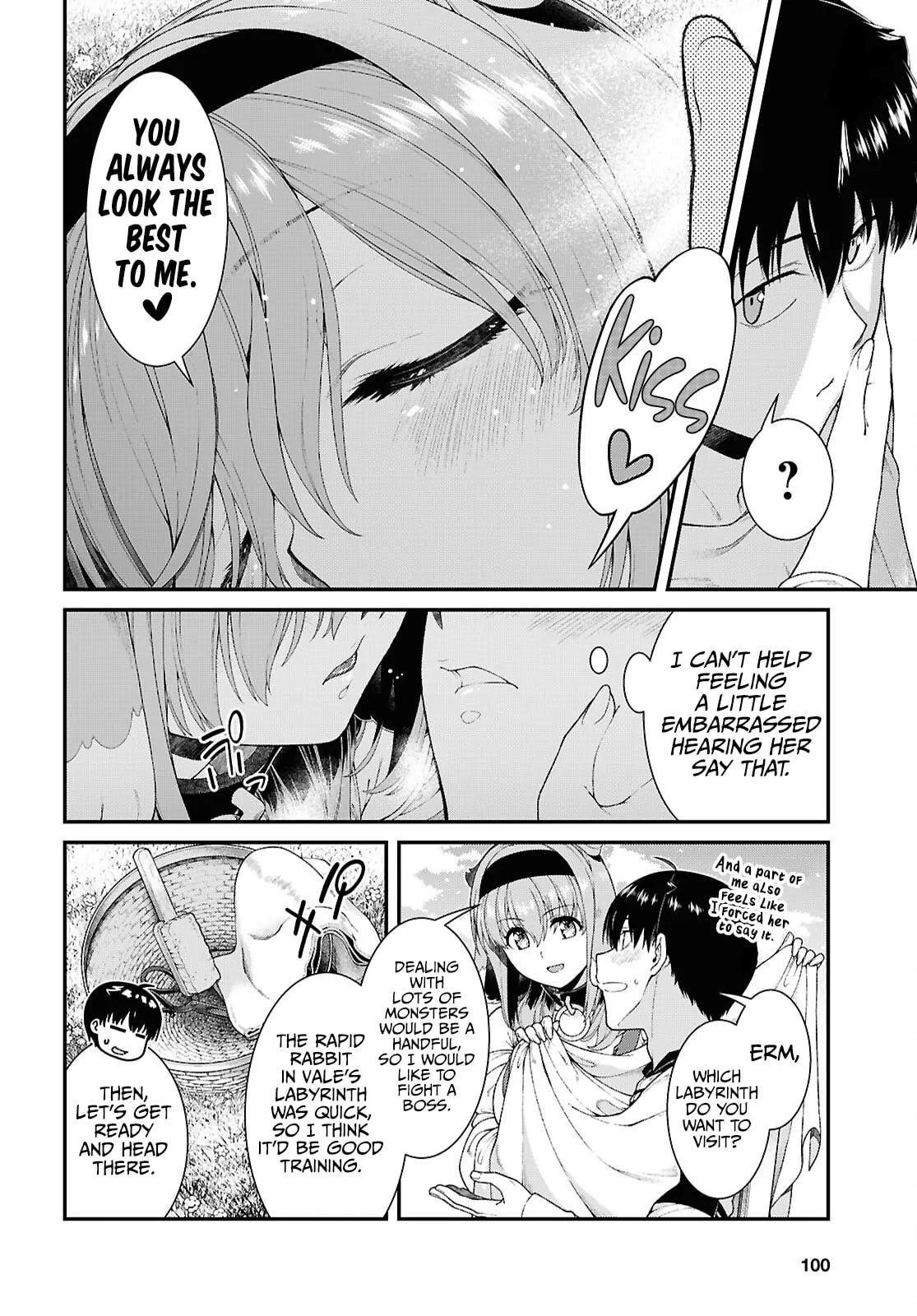 Isekai Meikyuu de Harem wo - Chapter 98 [photo 15] - MangaPorn