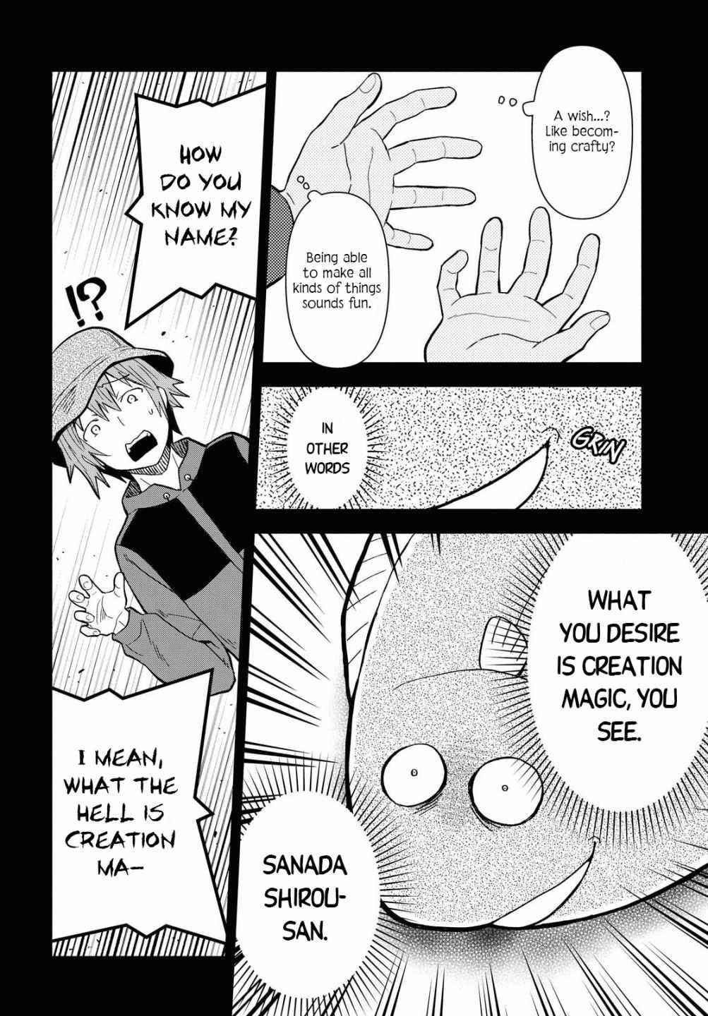 Dungeon Tou de Yadoya wo Yarou! Souzou Mahou wo Moratta Ore no Hosoude Hanjouki - Chapter 2 [photo 2] - MangaPorn