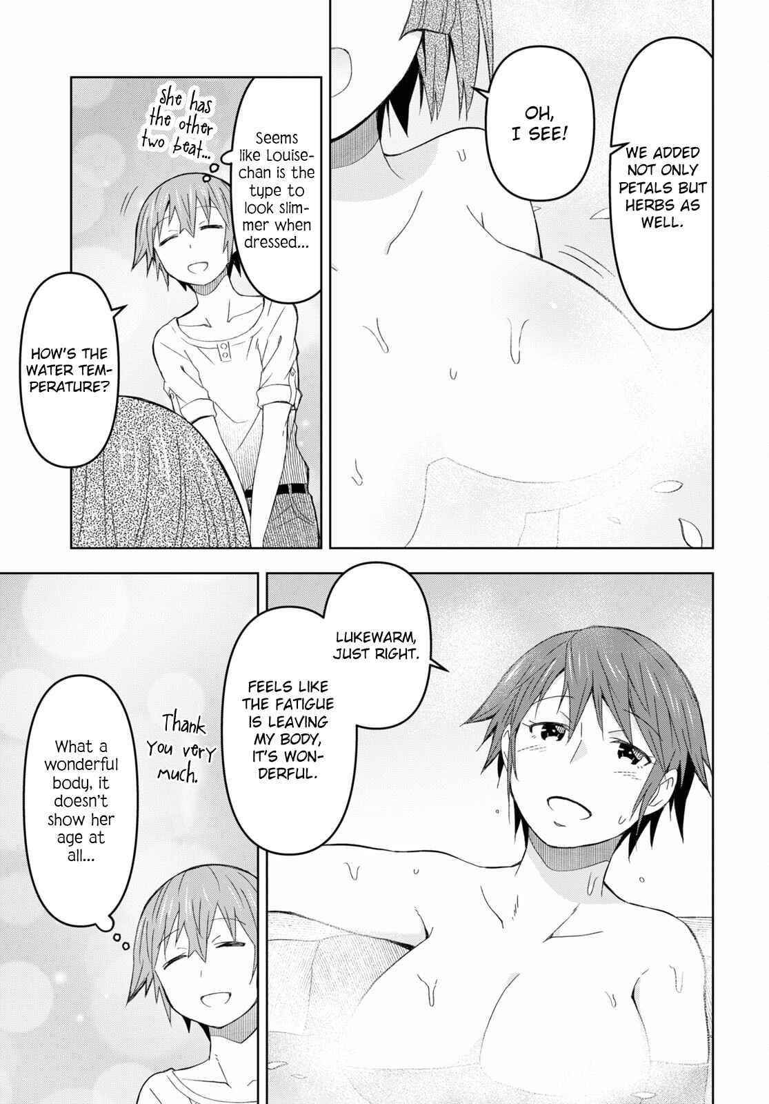 Dungeon Tou de Yadoya wo Yarou! Souzou Mahou wo Moratta Ore no Hosoude Hanjouki - Chapter 13 [photo 21] - MangaPorn