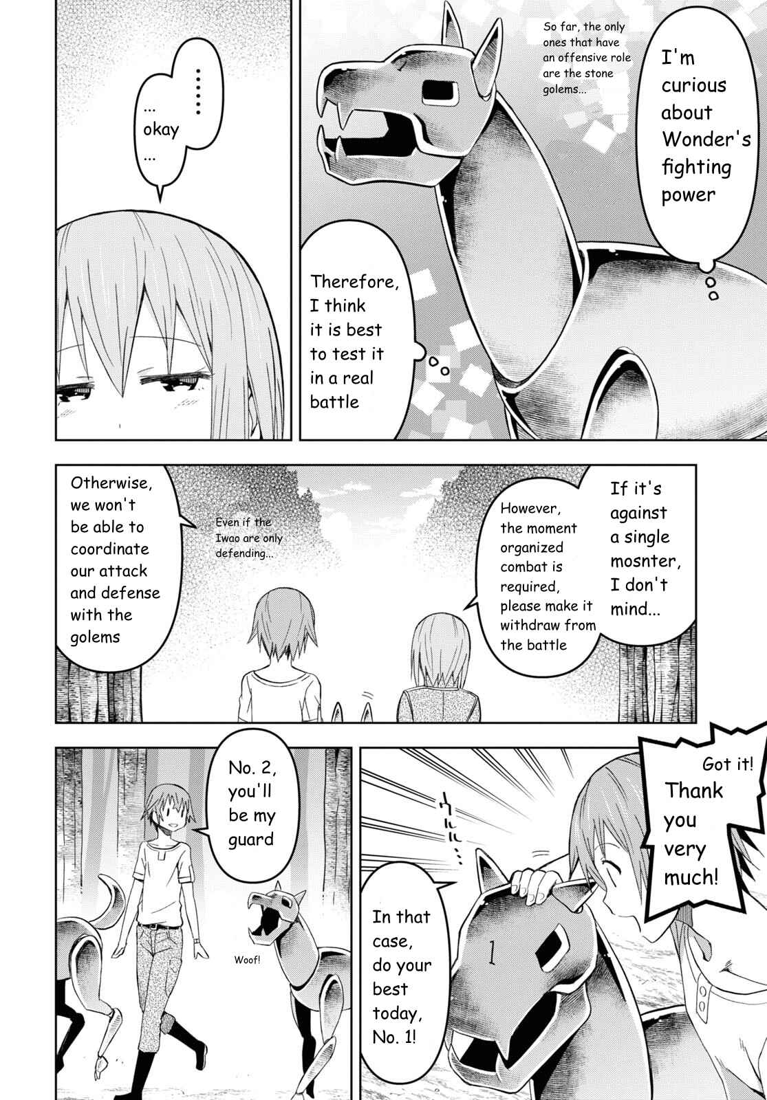 Dungeon Tou de Yadoya wo Yarou! Souzou Mahou wo Moratta Ore no Hosoude Hanjouki - Chapter 21 [photo 13] - MangaPorn