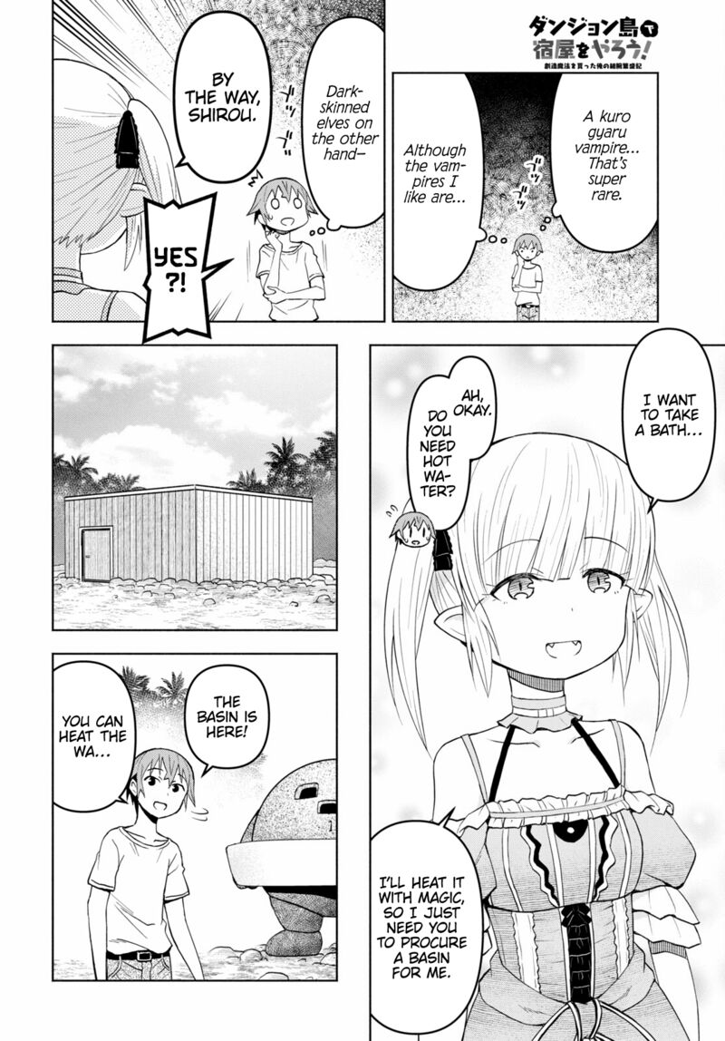 Dungeon Tou de Yadoya wo Yarou! Souzou Mahou wo Moratta Ore no Hosoude Hanjouki - Chapter 35 [photo 4] - MangaPorn