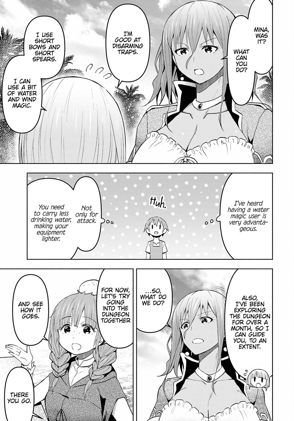 Dungeon Tou de Yadoya wo Yarou! Souzou Mahou wo Moratta Ore no Hosoude Hanjouki - Chapter 40 [photo 8] - MangaPorn