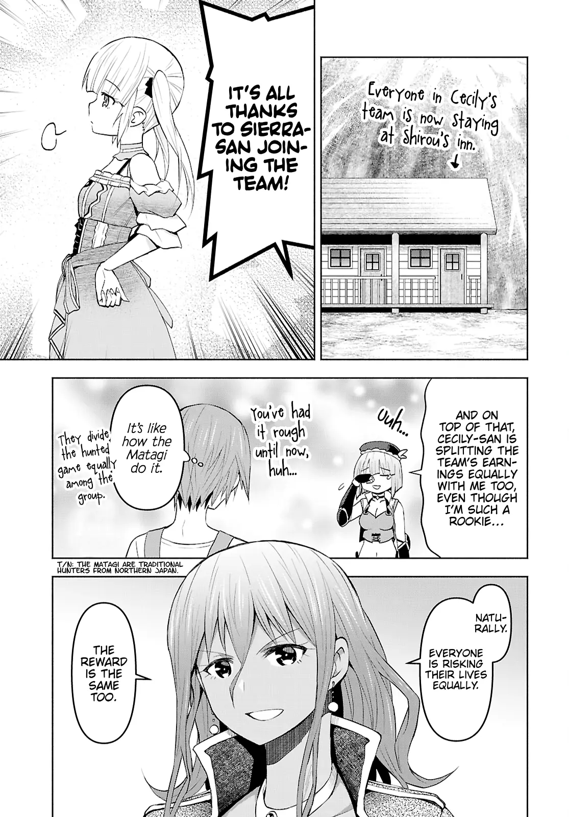 Dungeon Tou de Yadoya wo Yarou! Souzou Mahou wo Moratta Ore no Hosoude Hanjouki - Chapter 43 [photo 9] - MangaPorn