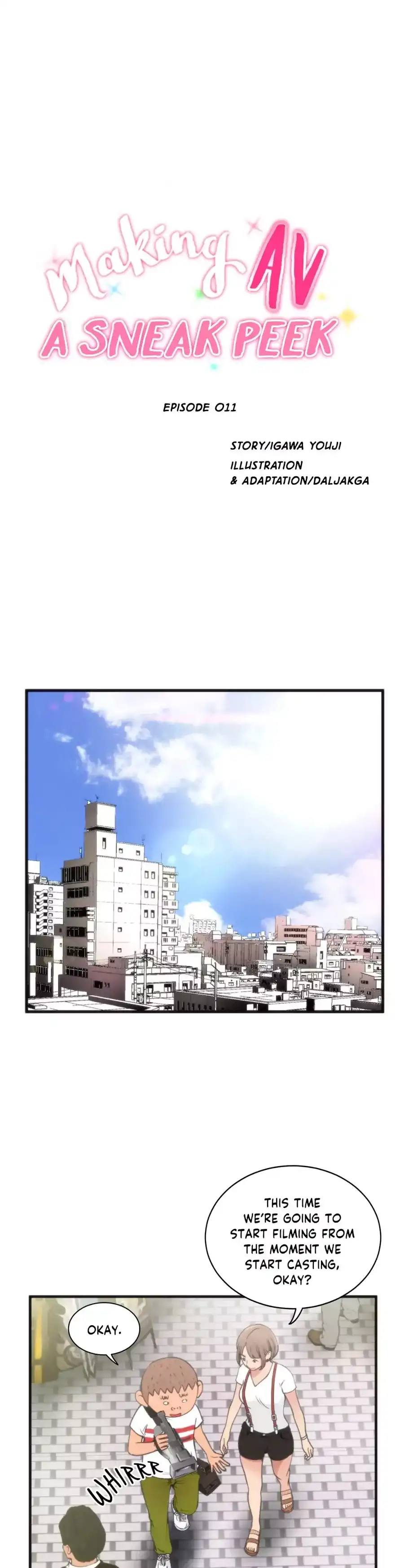 Making AV: A Sneak Peek - Chapter 11 [photo 1] - MangaPorn