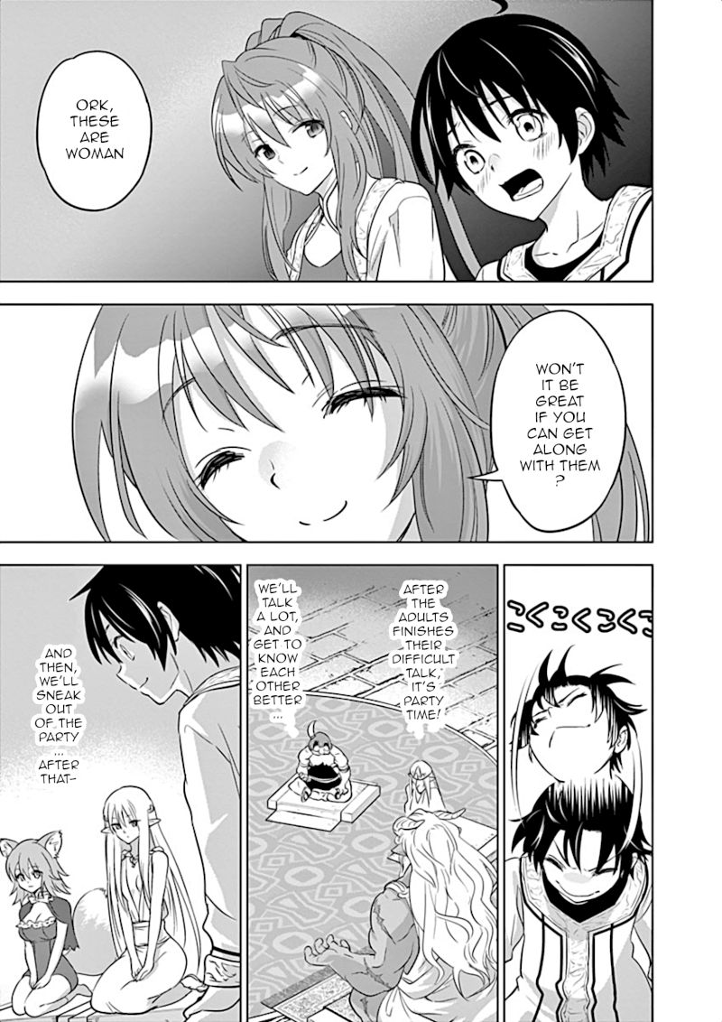 Shijou Saikyou Orc-san no Tanoshii Tanetsuke Harem Zukuri - Chapter 1 [photo 27] - MangaPorn
