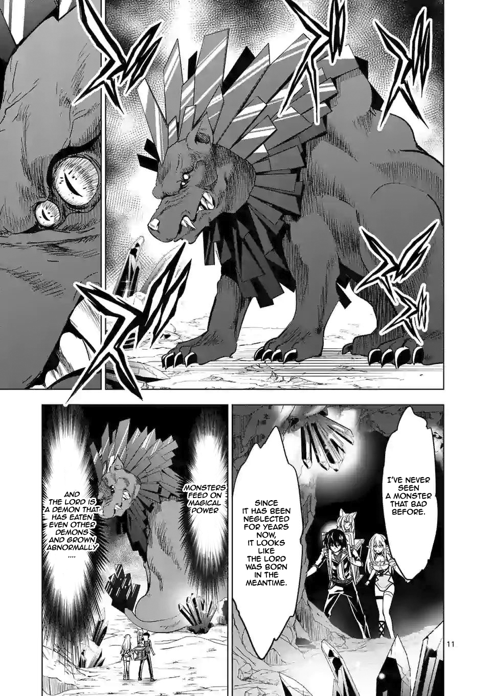 Shijou Saikyou Orc-san no Tanoshii Tanetsuke Harem Zukuri - Chapter 34 [photo 12] - MangaPorn