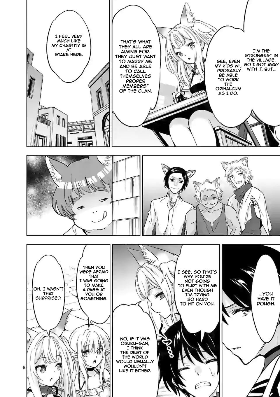 Shijou Saikyou Orc-san no Tanoshii Tanetsuke Harem Zukuri - Chapter 34 [photo 9] - MangaPorn