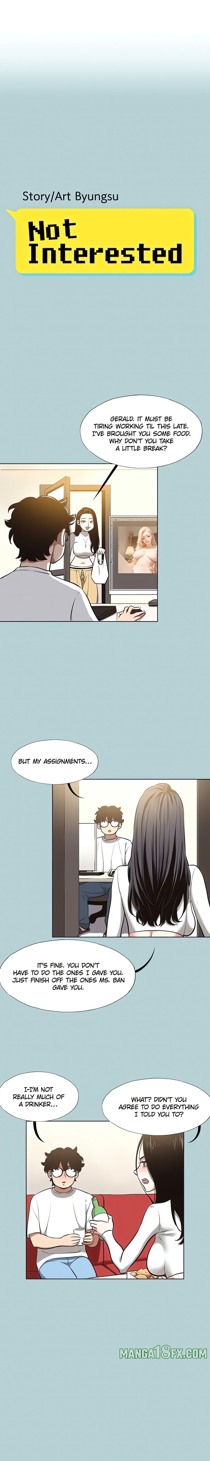 Not Interested - Chapter 9 [photo 1] - MangaPorn