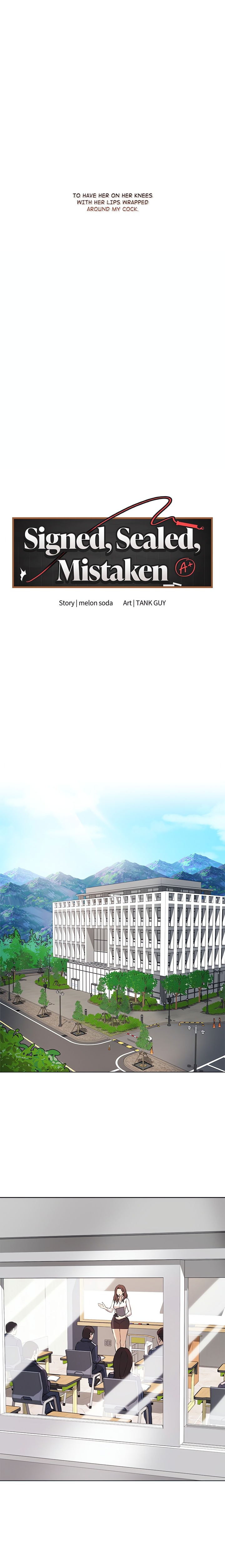 Signed, Sealed, Mistaken (Uncensored) - Chapter 1 [photo 6] - MangaPorn