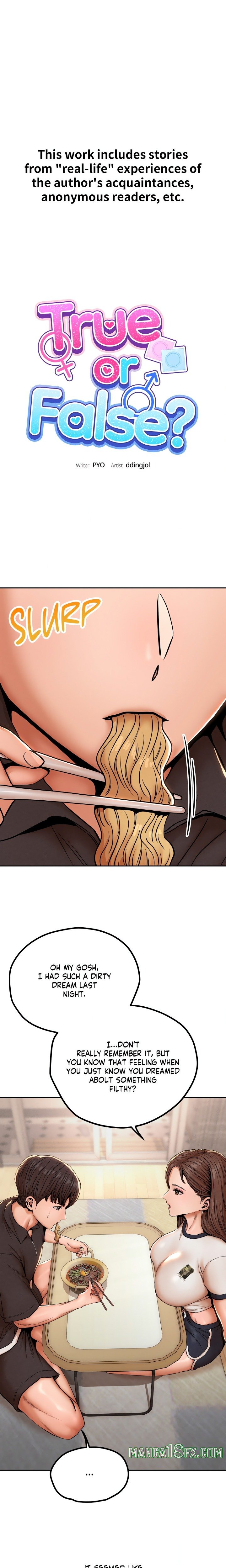 True or False? (Uncensored) - Chapter 73 [photo 1] - MangaPorn