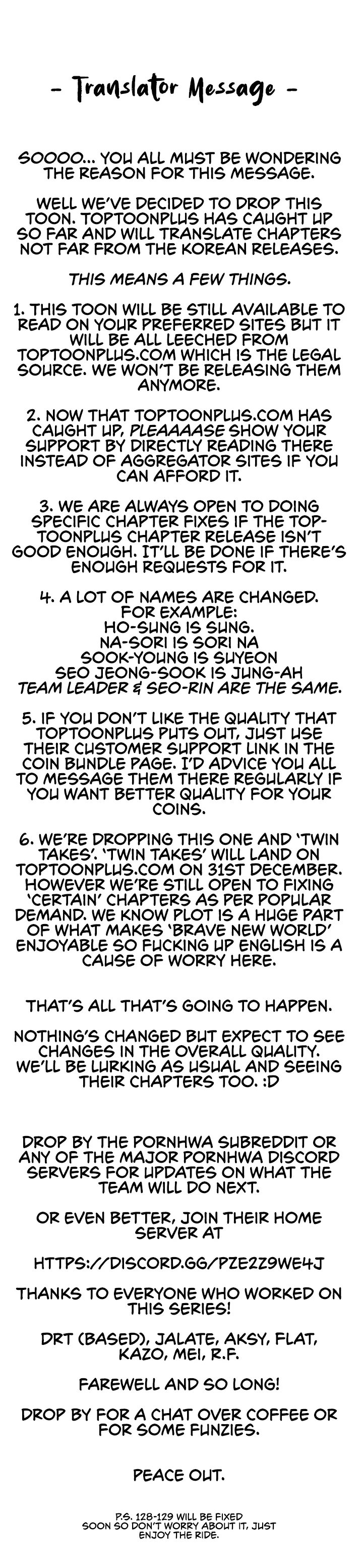 A Wonderful New World - Chapter 129.5 [photo 1] - MangaPorn